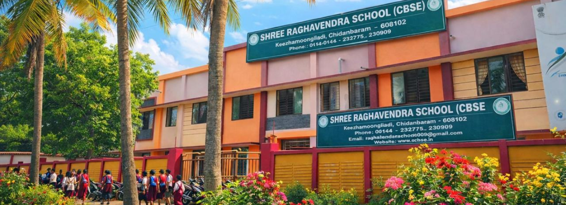Parent and child at SRCS admissions enquiry desk