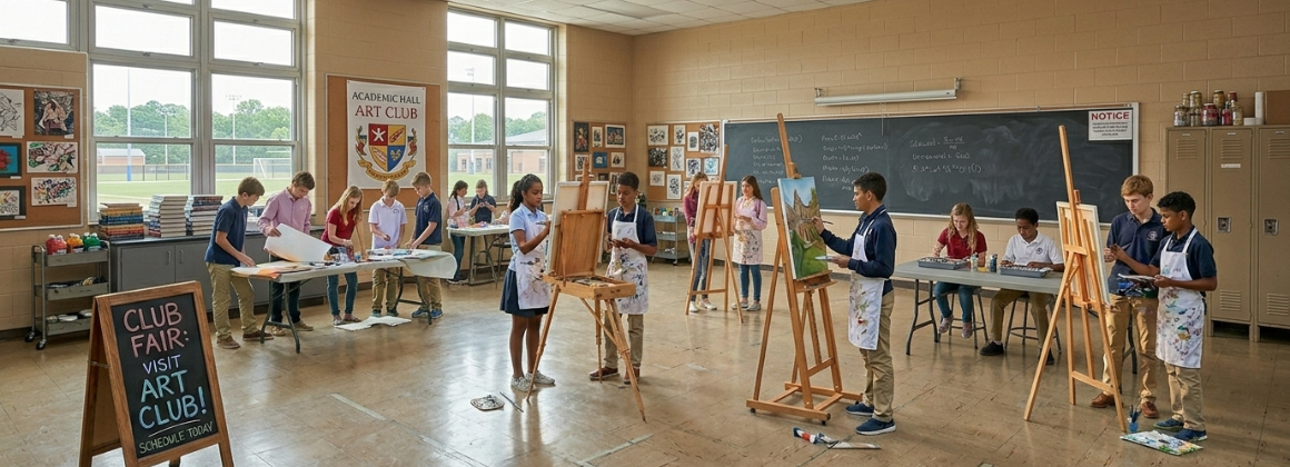 Students participating in a school sports activity on the playground